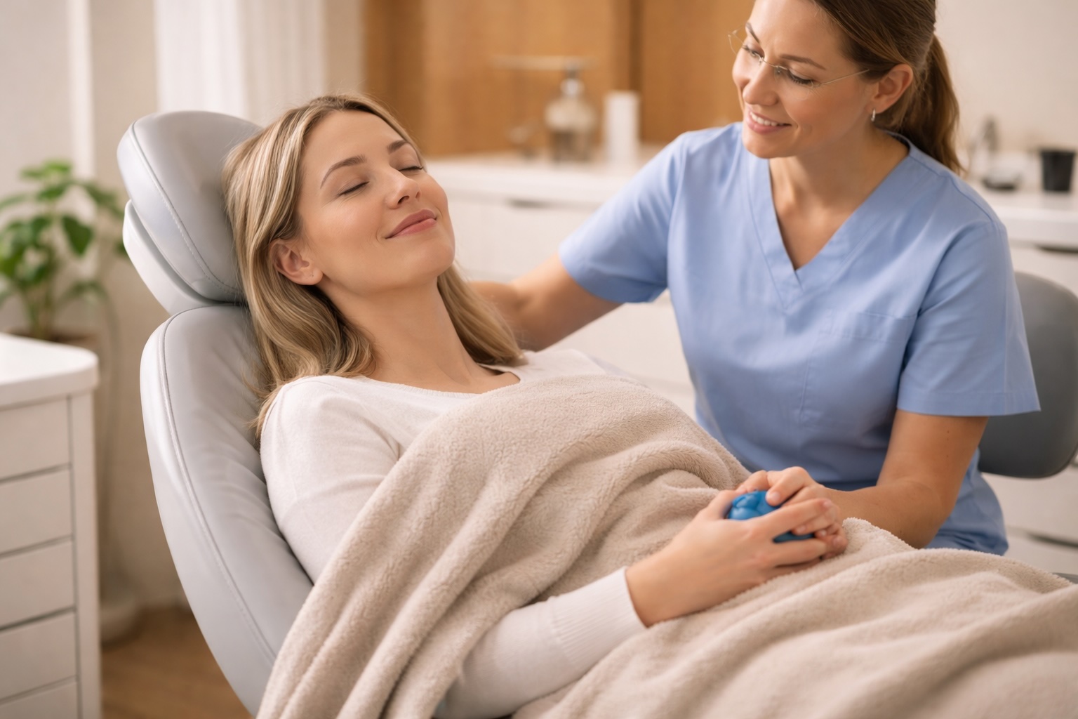 Sedation options for anxious patients